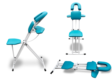 Стілець масажний складний СМ, ТМ ЗАПОВІТ